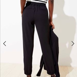 Slim tapered pull on pants